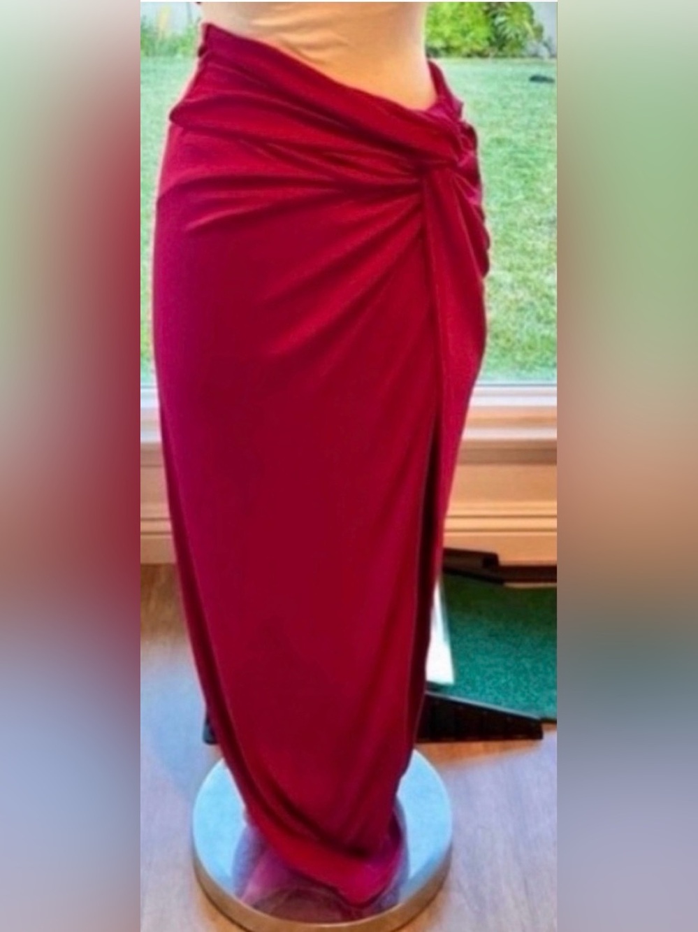 Fuschia Maxi Skirt